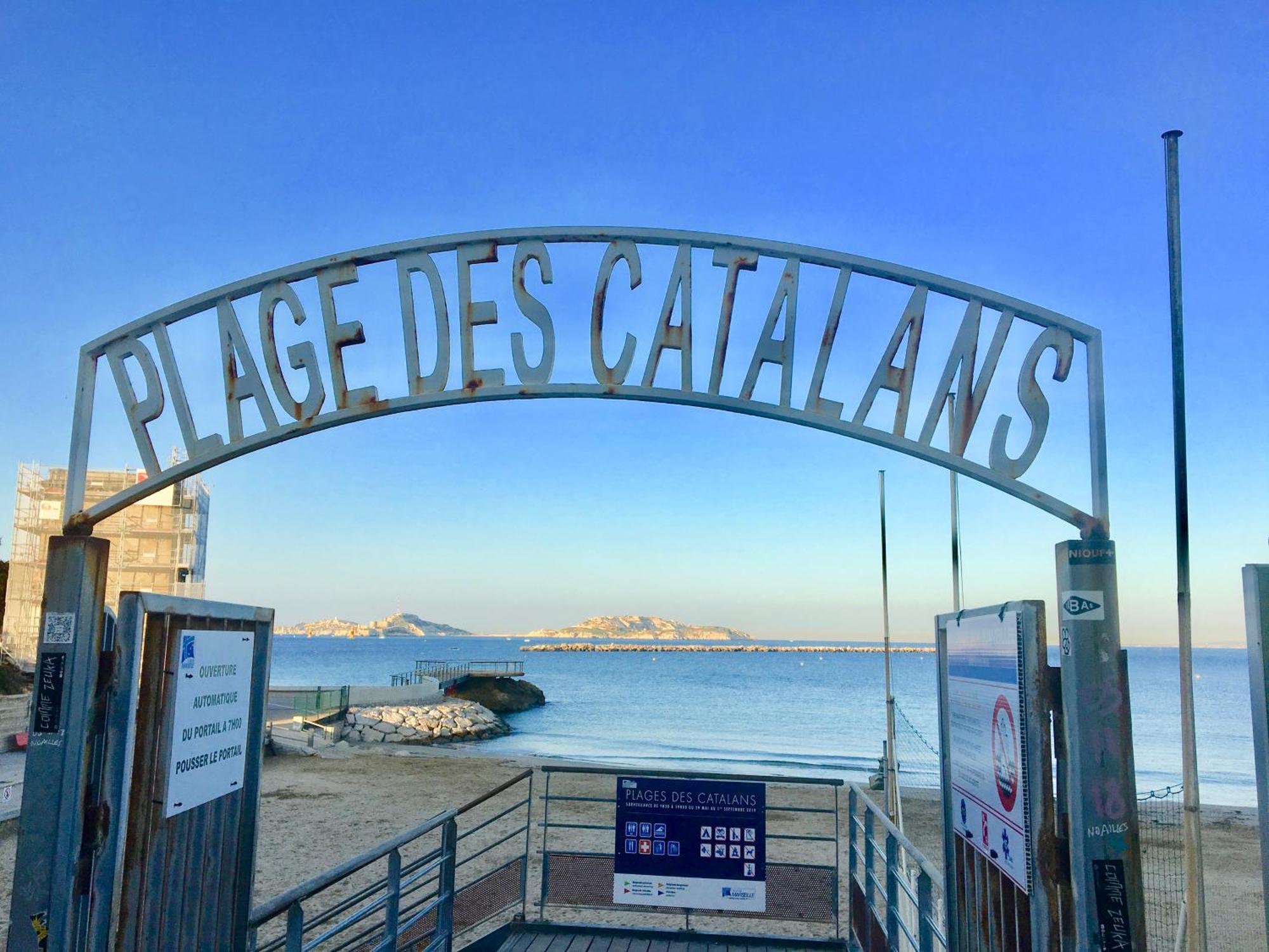 Vue Mer Plage Catalans Vieux Port Clim - 2 Chambres Marseille Eksteriør billede