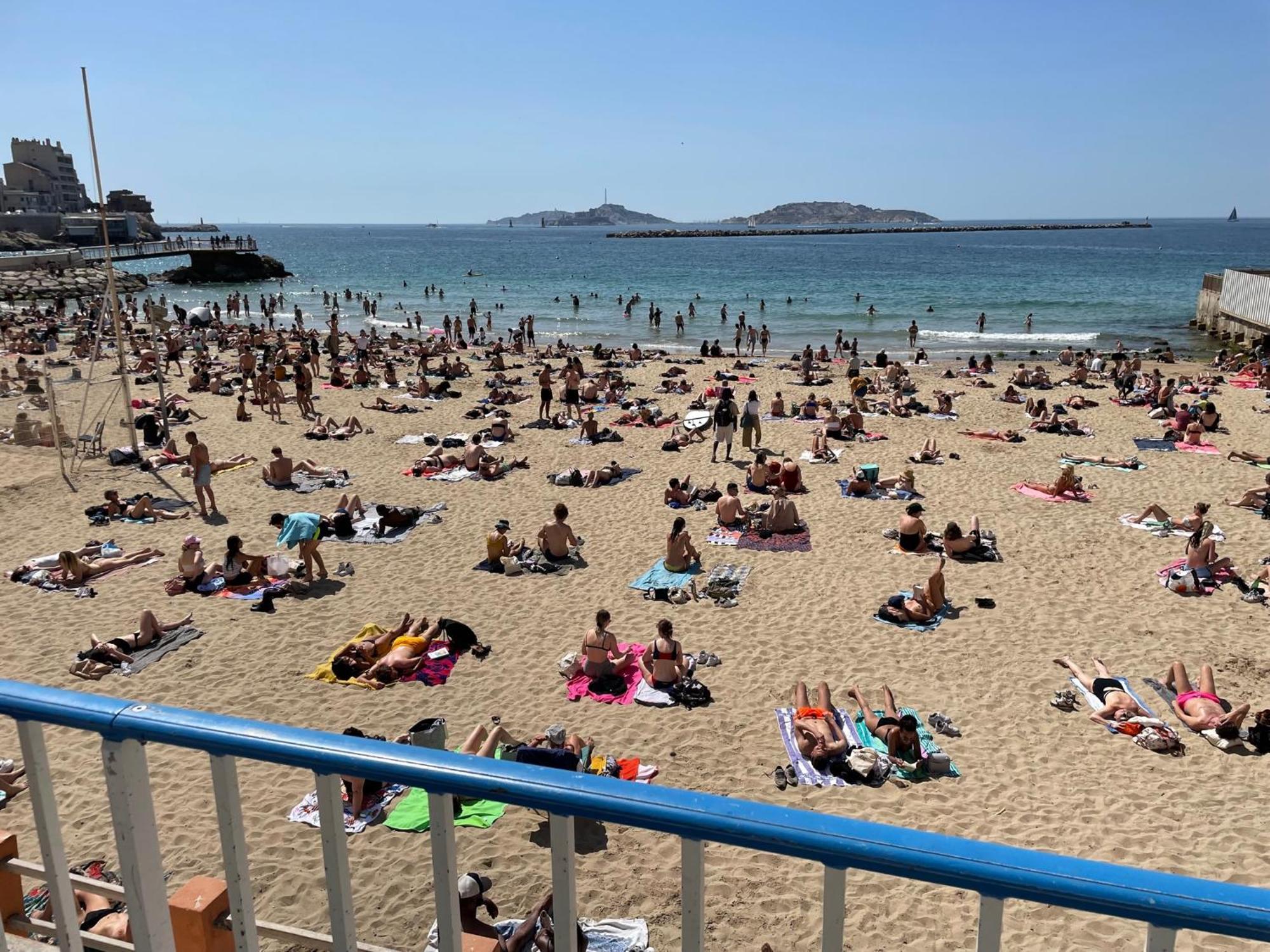 Vue Mer Plage Catalans Vieux Port Clim - 2 Chambres Marseille Eksteriør billede