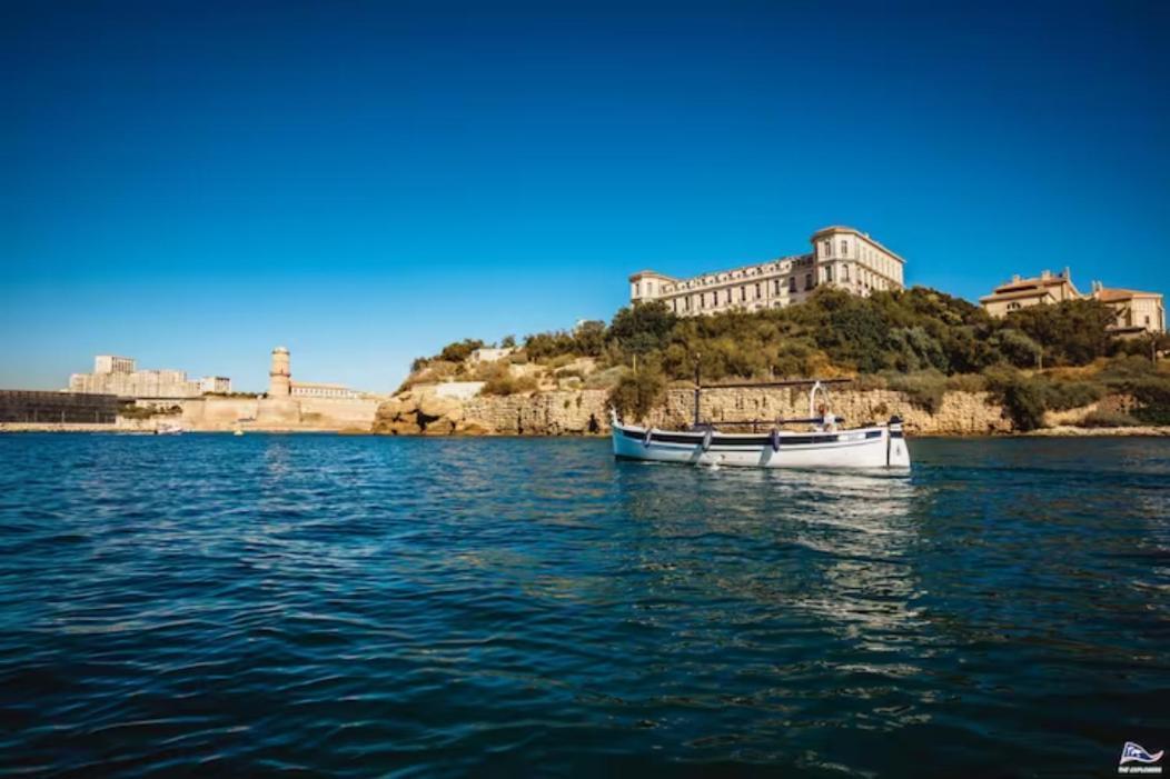 Vue Mer Plage Catalans Vieux Port Clim - 2 Chambres Marseille Eksteriør billede