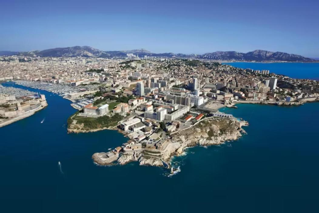 Vue Mer Plage Catalans Vieux Port Clim - 2 Chambres Marseille Eksteriør billede